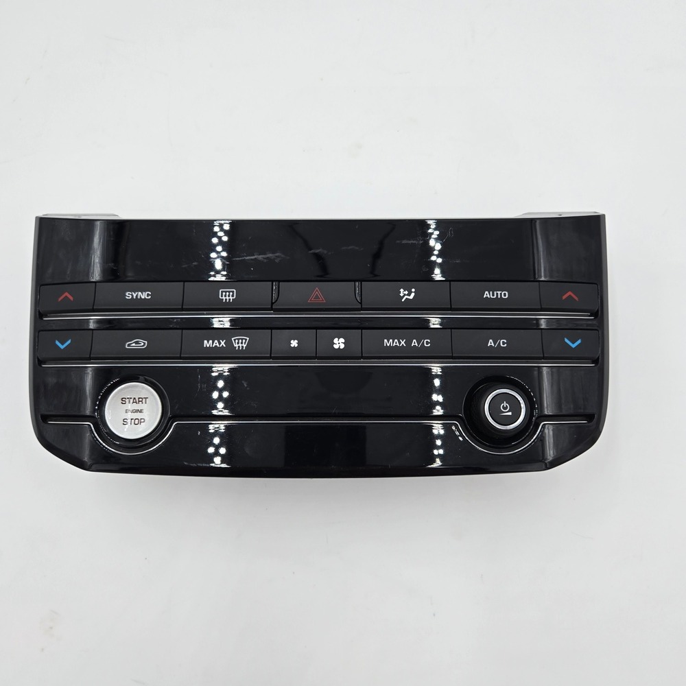 2019-2020 Jaguar F-Pace Climate Control Panel w Push Start OEM KX63-18C858-LB